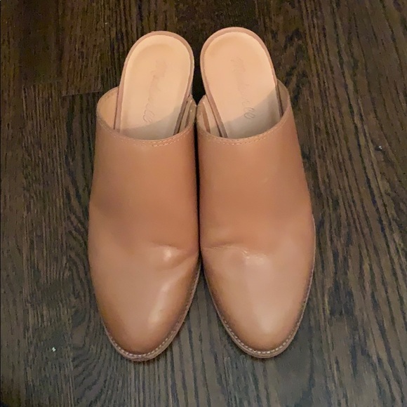 Madewell Shoes - Madewell clog booties /nude color